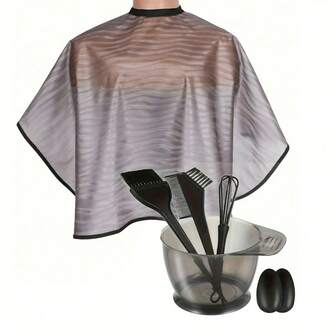 7件套美发造型套装 | 染发碗 + 人体工学梳子 | 沙龙级品质，适合所有发质 | 耳罩 | 圣诞节和情人节礼物