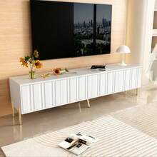 Television Stands & Entertainment Centers - White - View 3
