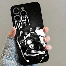 Funda de teléfono Rock Band K-Korn para 17 16 15 14 13 12 11 PRO MAX PLUS, TPU suave y agradable al tacto - Z1 - Ver 10