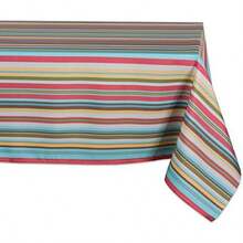 DII Colección de Mesa para Exteriores, Resistente a Las Manchas y Agua, 14 x 72 Pulgadas, Hoja de plátano(Tablecloth, 60x84") - Multicolor - Ver 1