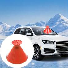 Large Diameter 14cm One-Touch Ice And Snow Shovel - Tapered Tip Winter Car Windshield Cleaning Tool, Equipped With Heavy-Duty Ergonomic Handle And Multi-Color Options, Portable Car Snow Remover, Suitable For Windshields, Car Windows, Glass Surfaces, Essential Car Accessories, Winter Car Supplies, Car Snow Remover, Car Ice Shovel, Winter Car Ice Shovel, Windshield Ice Shovel, Snow Shovel, Car Windshield Ice Remover, Car Snow Cleaning Tool, Windshield Ice Shovel, Car Snow Removal Tool, Car Window Snow Removal - 1 - Color Random - View 7
