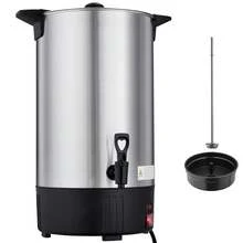 Commercial Coffee Urn, 100 Cup 15 L Hot Beverage Dispenser With Dripless Faucet, Quick-Brewing Stainless Steel Large Commercial Coffee Maker, For Catering, Business, Party, Church & Restaurant - Silver - View 8