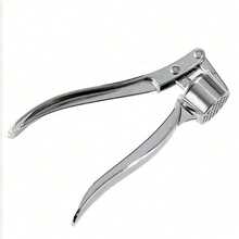 1 Pc Multi Function Garlic Press Aluminum Alloy Garlic Crusher Nut Cracker Bottle Opener Easy To Use Kitchen Gadget For Cooking - Silver - View 2