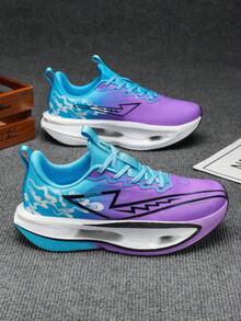 Women's Breathable Low-Top Running Shoes - Round Toe Lace-Up Design, Comfortable For All Seasons - Suitable For Running, Hiking, Casual Wear (Multiple Sizes Available), Sporty Style, Versatile Footwear - Purple Moon - View 10