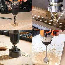 50pcs Titanium Coated High Speed Steel Spiral Flute Design Metal & Woodworking Precision Drill Bit Set - 1-3mm, Stainless Steel Structure, Suitable For Handheld Drill And DIY, Durable Mixed Sizes - Multicolor - View 8