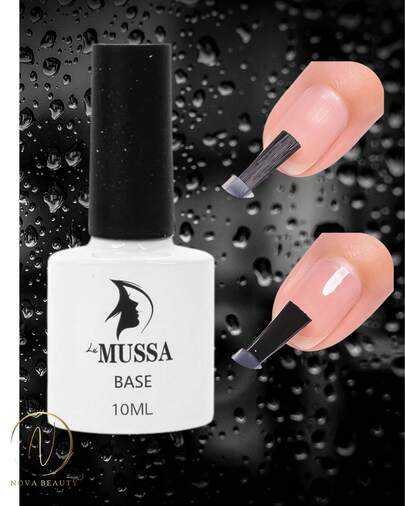 1 PIEZA DE BASE , TOP GEL UV SEMIPERMANENTE 10ML LE MUSSA