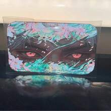 1 pieza Broche rectangular de metal de anime y juego, decoración de alta calidad para el hogar, mochila y ropa - Multicolor - Ver 4