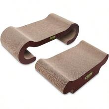 Catify Cat Scratcher Fun Interactive Scratchers Posts Poles Claw  Furniture Saver Indoor Play Support Natural Cat Behaviors Heavy Duty Lounger For Cats In Home Environments Promotes Healthy Scratching And Play While Protecting Furniture And Enhancing Indoor Activity - 躺椅 - 查看 2