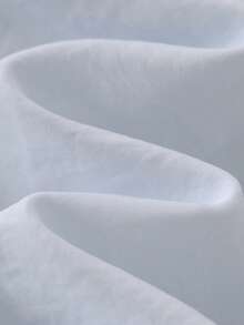 女士优雅通勤可爱甜美蝴蝶结圆领七分袖高腰上衣，刺绣蕾丝拼接衬衫，春夏款 - 淺藍色 - 查看 9