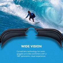 High Definition Waterproof Anti-Fog Swimming Goggles, Professional Racing Goggles Suitable For All Ages - Multicolor - View 7
