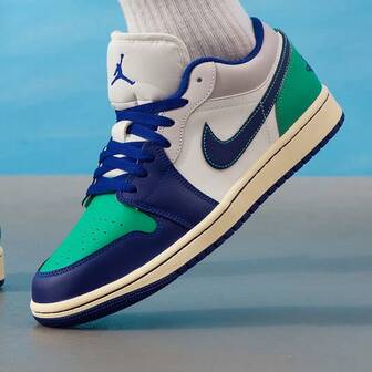 耐克 Air Jordan 1 Low Retro 篮球鞋，运动休闲鞋，553558-147