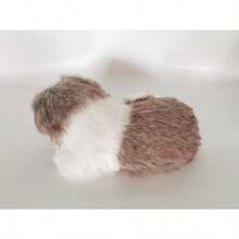 Shih Tzu Dog Realistic Lifelike Stuffed Interactive Nodding Pet Toy Designed As A Companion Pet Puppy With 100 Handcrafted Synthetic Fur For Home Decor And  In Living Rooms Bedrooms Or Offices - 如圖 - 查看 5