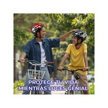 Casco  Bicicleta Ciclismo Scotter Aerodinámico - Azul - Ver 5