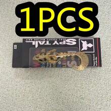 LURETV Sinking Lead Fishing Lure, Glow-In-The-Dark Soft Bait With Single Barbed Hook, T-Tail, Bionic Design - Multicolor - View 7