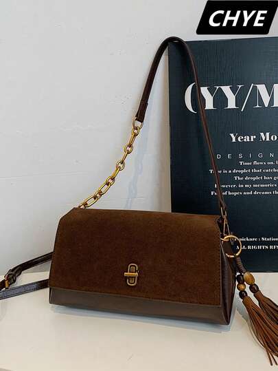 1个女士PU皮革斜挎包/单肩包，防刮耐磨，轻便时尚，适合秋冬季节，适合购物、通勤、工作、约会、日常出行，是送给女朋友或女士的礼物。