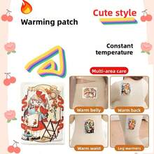 Self-Heating Warm Patch, Constant Temperature Warming, Suitable For Menstrual Period, Outdoor Cold, Shoulder, Neck, Joint Pain Relief, Students & Office Workers Winter Essential, Portable Heating Patch, Relieve Soreness, Unisex Autumn/Winter Warm Patch, For Elderly & Children Insulation, Galentines, Puppy, Carnival,Spring Summer Picks,Brides Maid Gifts,Room,Bedroom Decor,Beach,Travel,For Men,For Women,Vacation - Multicolor - View 2