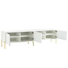 Television Stands & Entertainment Centers - White - View 7