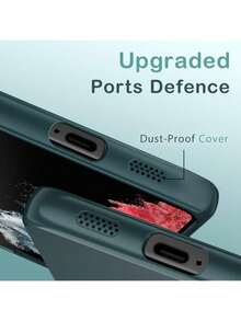 适用于三星 Galaxy S24 S25 S22 S23 Ultra Plus S20 S21 FE Note 20 A35 A55 A05 A15 的奢华磁吸手机壳，采用柔软的 TPU 材质。