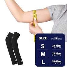 1 pereche mâneci de volei, mâneci de compresie pentru sport pentru bărbați și femei, mânecă atletică unisex