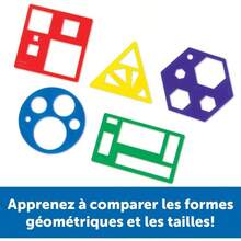 Primary Shapes Template Set de Learning Resources Figuras Geométricas para Niños Actividades y Plantillas de Trazo para Niños 5 piezas mayores de 4 años - como en la foto - Ver 2