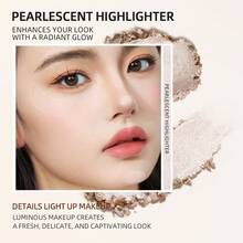 J.M.C.Y Bảng phấn bắt sáng và tạo khối 4 màu lì & lấp lánh, làm sáng và tạo khối khuôn mặt - #02 Bảng màu trà ấm - Xem 9