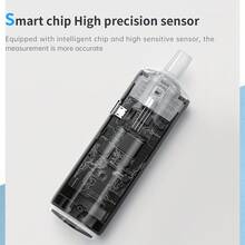 Dual-Mode Breathalyzer With Hygienic Mouthpiece For & Accurate Alcohol Detection - Personal, Home, And Bar Use