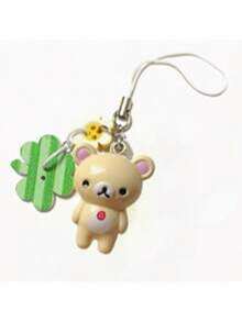 Brown Bear - Brown Standing Rilakkuma Phone Strap - View 3