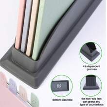 طقم لوح تقطيع إبداعي، لوح تقطيع مانع للانزلاق - متعدد الألوان - مشاهدة 9