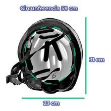 Casco  Bicicleta Ciclismo Scotter Aerodinámico - Rojo - Ver 4