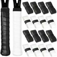 16 Piezas de Transpirable Grip Padel, Grip Raqueta Tenis, Overgrip Padel, Adecuado para Raquetas de Tenis, Raquetas de Bádminton, Cricket y Otras Raquetas(default) - Multicolor - Ver 2