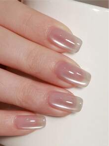 磁性猫眼凝胶指甲油 15ml – 透明啫喱质地，光泽亮丽，可卸除 UV/LED 凝胶，适用于美甲沙龙和 DIY 美甲 - 無色 - 查看 7