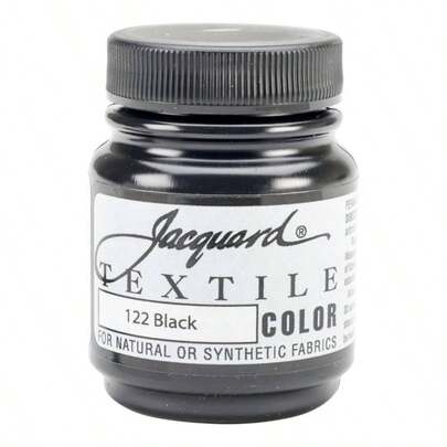 Products Pintura para Tela, Color Textil, Negro, 2.25 - Ounce, 1