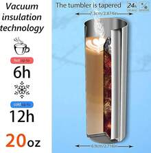 J.Ack-Sally Nightmare-Before-Christmas Halloween Skinny Tumbler, Gift For Wife, Husband, Couple, Christmas Movie Lovers 20oz Insulated Coffee/Tea Stainless Steel Slim Travel Tumbler With Lid - Kiểu 3 - Xem 5