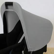 Universal Baby Car Seat Canopy For Girls And Boys - Grey - View 2