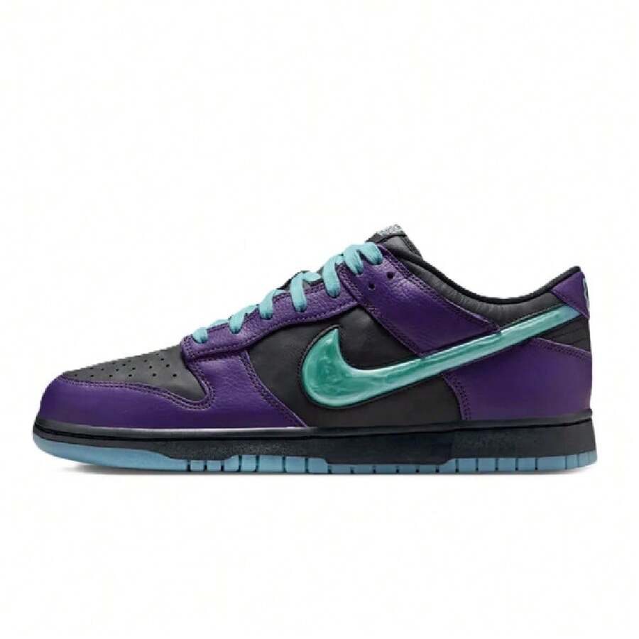 Men's Nike Dunk Low Retro LTD HWN Black/Artisan Teal (IB2267 001) - 紫色 - 查看 1