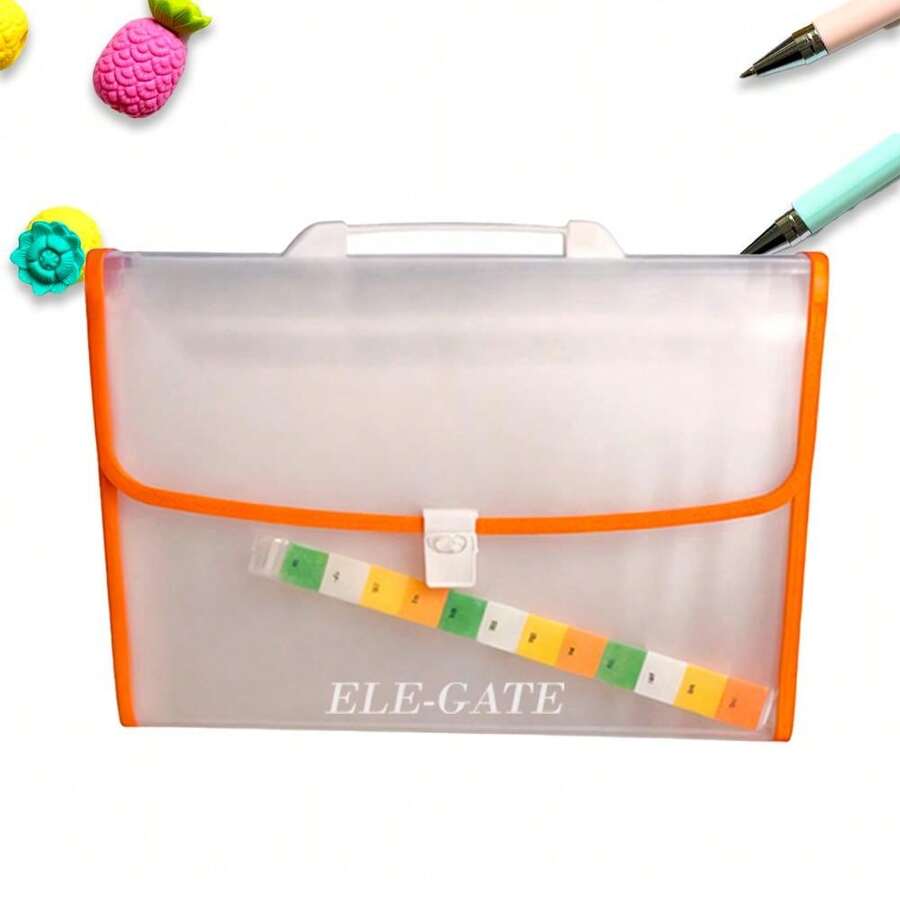 Kids File Jackets & File Pockets - Orange - Übersicht 1