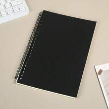 Cuaderno de bocetos grueso A5 para estudiantes de arte, bloc de dibujo con espiral y tapa lateral - A5 - Ver 4