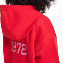 Nike Club Fleece Loose Fit Pullover Sweatshirt For Teen Boys - Red - View 5