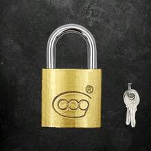 Cerradura de imitación de cobre de haz corto - Bronce - Ver 5