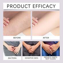 Gel de baño suave y calmante - Hidratante y refrescante para todo el cuerpo - Blanco - Ver 6