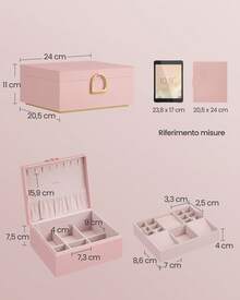 Set per riporre gioielli - Rusty Rose - Visualizzare 6