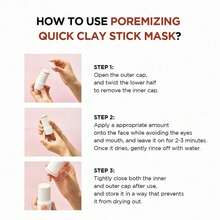 Madagascar Centella Poremizing Quick Clay Stick Mask And Tone Brightening Capsule Ampoule 100ml - trắng - Xem 4