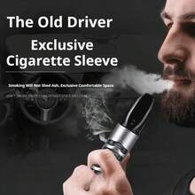 Black/Silver 2-Pack Portable Windproof And Odor-Proof Aluminum Ashtrays With Lids - Suitable For Cars, Travel, And Camping | Comes With Keychain, Excellent Sealing, Gift Ashtrays - Bạc - Xem 2