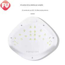 48w Nail Dryer With Timer, White - White - View 2
