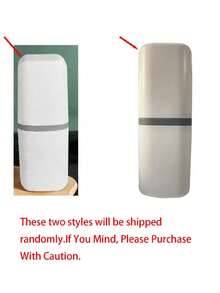 Rose Gold Letters A-Z Portable Toothbrush Case - Alphabet Monogram Travel Toothbrush Holder & Cup Cover, Lightweight Dustproof Hygienic Toothbrush Storage With Snap/Flip Closure, Compact Keychain/Bag Pendant Option, Easy Clean Pp Material For Travel, Camping, Business Trips, School & Gym, Perfect Gift For Her - Mother'S Day, Back-To-School,Valentine's Day Gifts - Multicolor - View 9