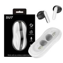 Auriculares bluetooth, auriculares inalámbricos, tiempo de reproducción duradero, caja de carga inalámbrica, tapones para los oídos deportivos, para televisores, teléfonos, computadoras portátiles - Blanco - Ver 10