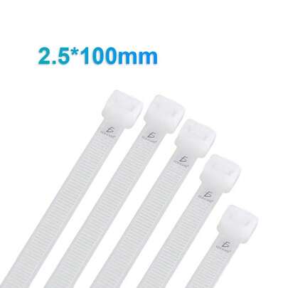 Bolsa de Bridas de Plástico 16 Lb 2.5*100mm Paquete de Piezas