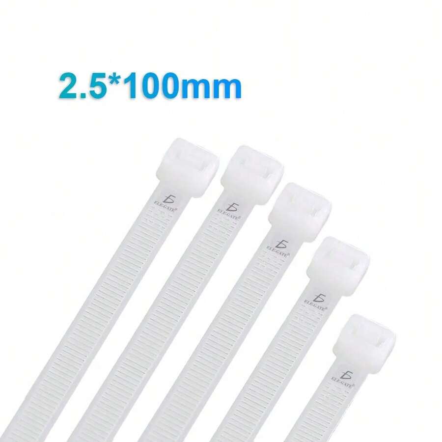 Bolsa de Bridas de Plástico 16 Lb 2.5*100mm Paquete de Piezas - 1 - Ver 1