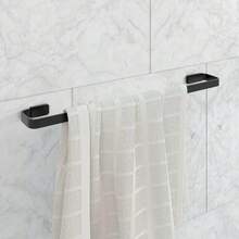 Stander Bath Towel Holder - Various Colors - 黑色 - 查看 5