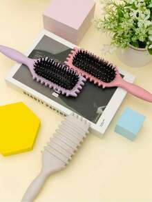Hair Brushes-EU+UK 2026 Professional Curling Hair Brush, Creates Perfect Curls, Waves And Spiral Curls - Frizz-Free, Smooth And Easy To Comb, Salon-Level Styling - Multicolor - View 5